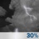 Saturday Night: A 30 percent chance of showers and thunderstorms, mainly before 1am.  Mostly cloudy, with a low around 74. Calm wind becoming east around 5 mph after midnight. 