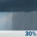 Tuesday: A 30 percent chance of showers and thunderstorms, mainly before 8am.  Partly sunny, with a high near 71. Breezy, with a north wind around 16 mph, with gusts as high as 24 mph. 