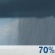 Sunday: Showers likely and possibly a thunderstorm before 2pm, then showers and thunderstorms likely after 2pm.  Mostly cloudy, with a high near 82. North wind 7 to 11 mph, with gusts as high as 20 mph.  Chance of precipitation is 70%.